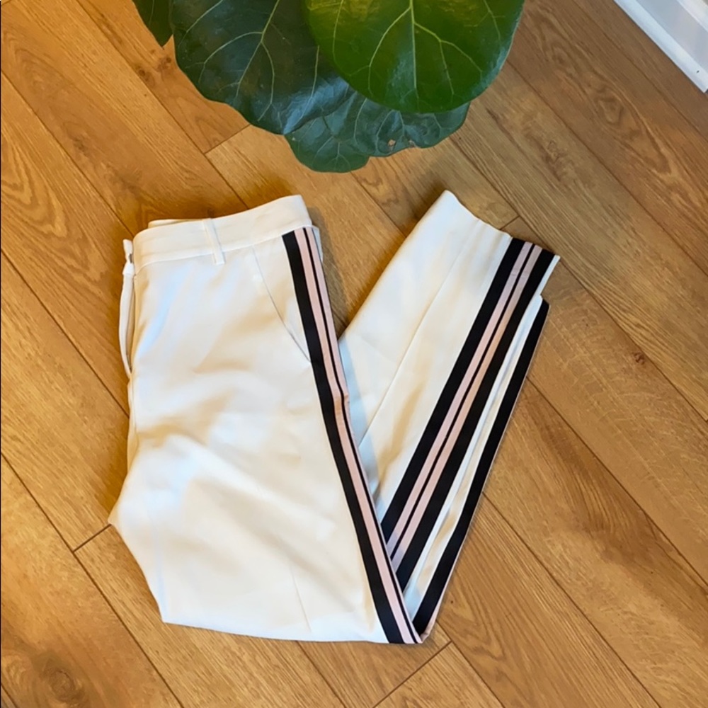 NWT Rachael Zoe white work pants. Size 8